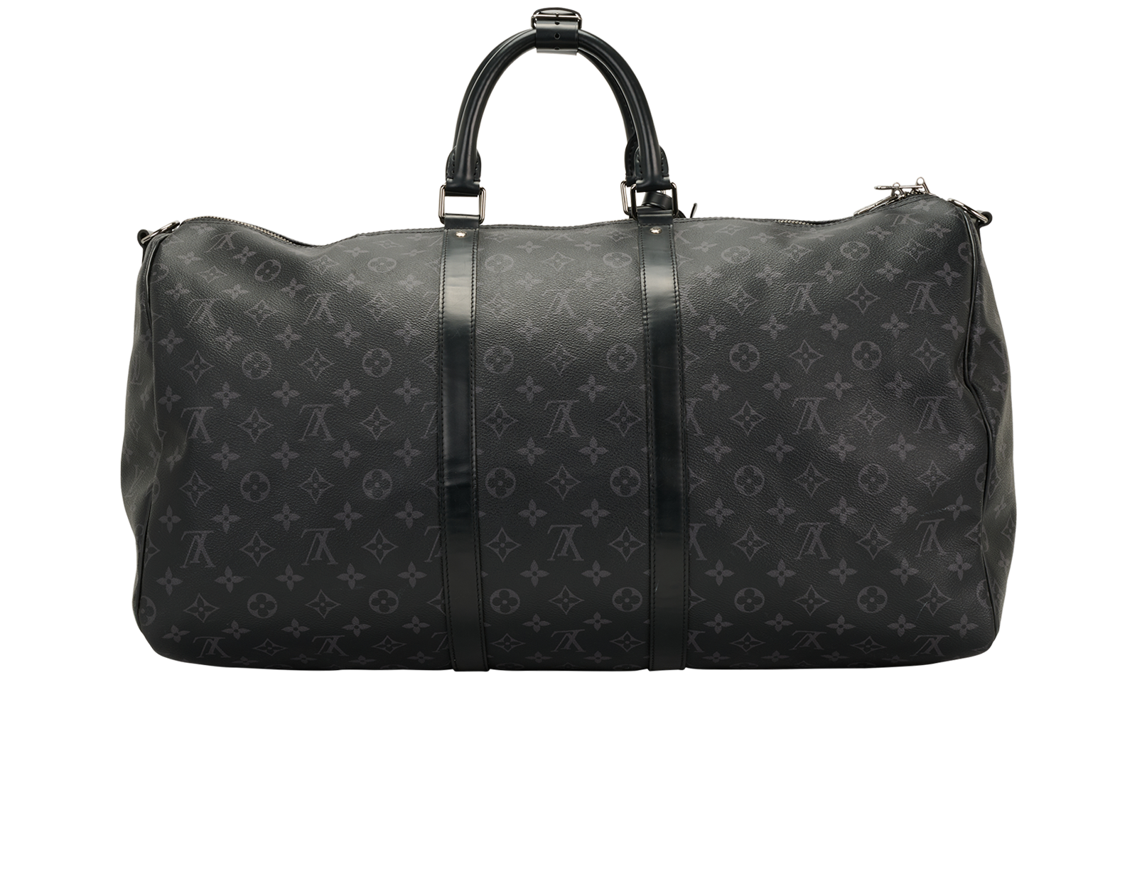 Keepall Bandouliere 55, &pound;1,200, Handbags, Black, Canvas, Back view